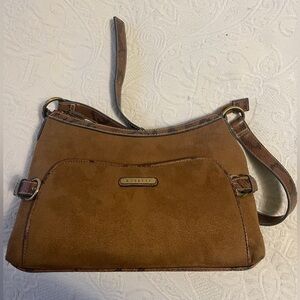 Rossetti suede handbag